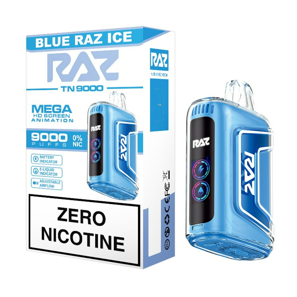 RAZ TN9000  0% Nicotine 9000 Puffs Disposable