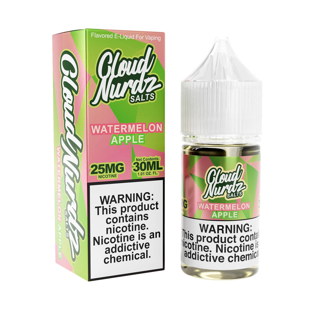 Watermelon-Apple-Cloud-Nerdz-Salt-30ml-Nic-min